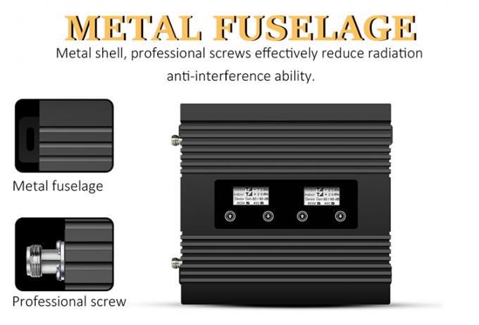 2G 3G 4G三バンド中継器、850/1800/2100MHz細胞信号の中継器 5