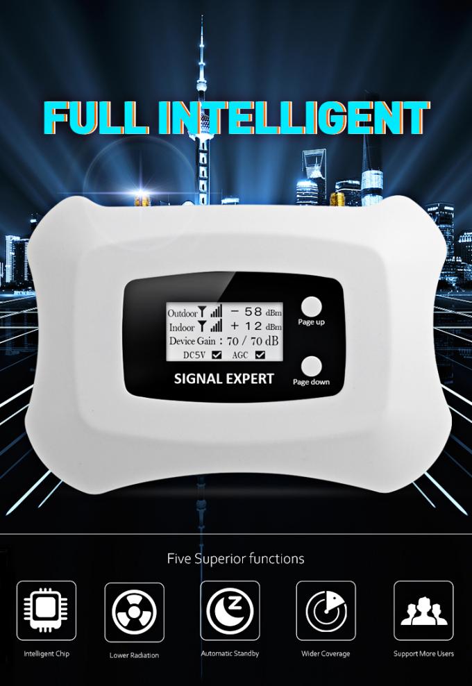 800MHz Lte 4gの中継器のアンプ細胞ネットワーク信号のブスター70dBi 2