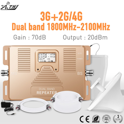 購入 70dBデュアル バンド信号のブスター2G 3G 4G オンライン製造