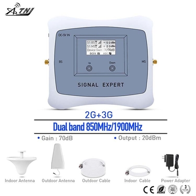 購入 2G 3G細胞850MHz 1900MHzのデュアル バンドのブスターCDMA PCSのアンプ オンライン製造