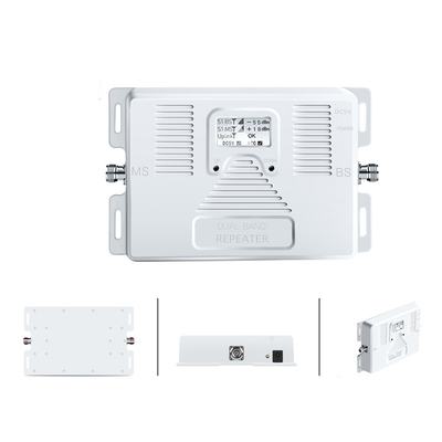 デュアル バンド1800MHz 2100MHzのブースター アンプ2G 3G 4Gの携帯電話信号の中継器