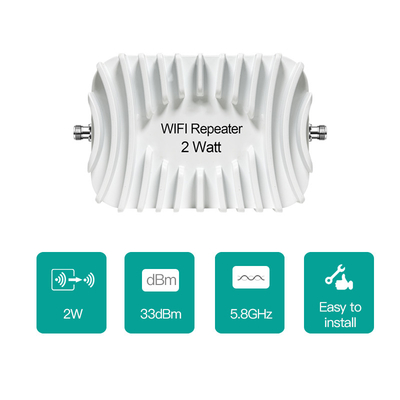 高い発電2のワット33dBm 5.8GHz WIFIの中継器のアンプBVは承認した