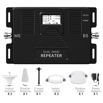出力電力20dBm 2G 3G 4Gのブスター デュアル バンド850MHz 2100MHz