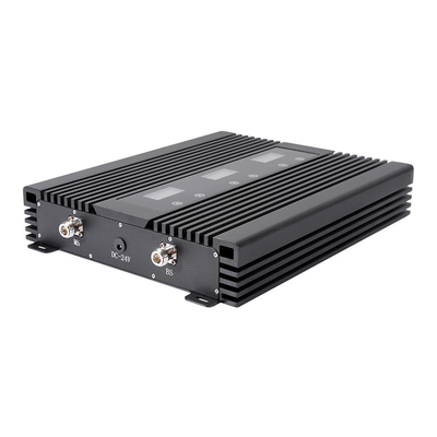 高利得80dB三バンド中継器2G 3G 4Gの細胞アンプ