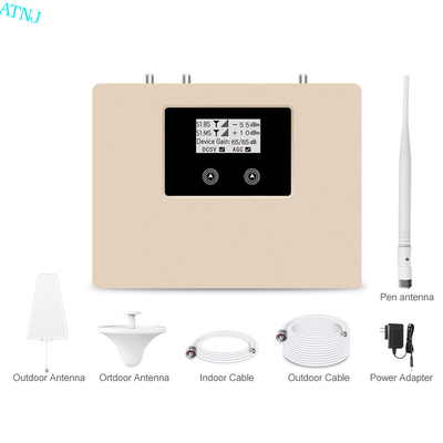 デュアル バンド900MHz 1800MHzの携帯電話信号の中継器2G 4G 70dBの利益